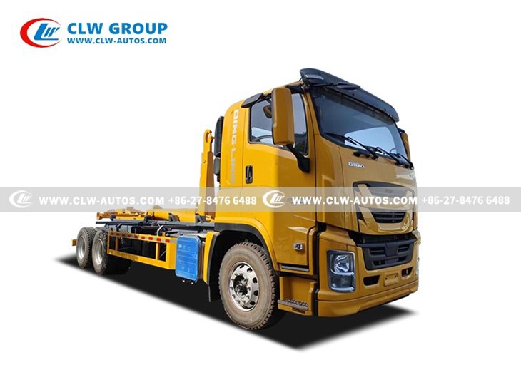 ISUZU 20m3 Hook Arm Garbage Truck