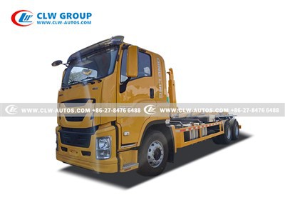 ISUZU 20m3 Hook Arm Garbage Truck
