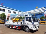 ISUZU 22 Meters Telescopic Boom High Operation Aerial Bucket Truck