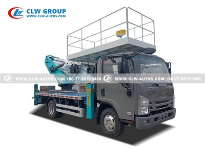 2.ISUZU kv100 23m Aerial Work PlatformTruck