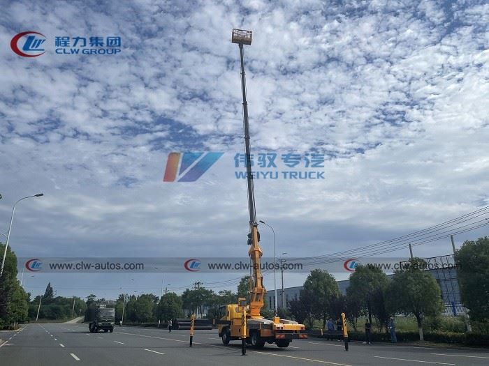 Isuzu 29-Meters Telescopic Arm Skylift Truck