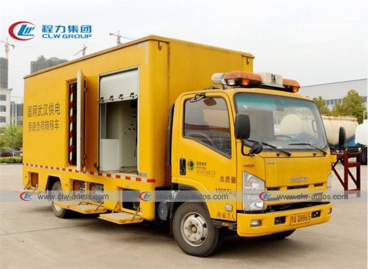 ISUZU 300KW Mobile Emergency Power Supply Truck