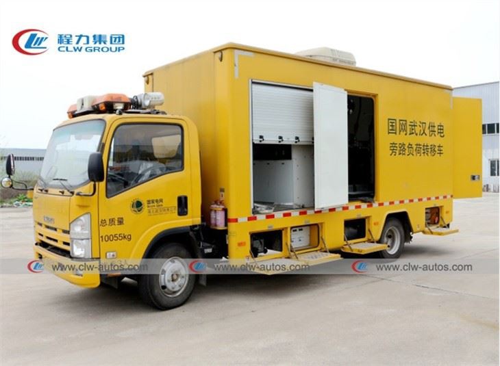 ISUZU 300KW Mobile Emergency Power Supply Truck
