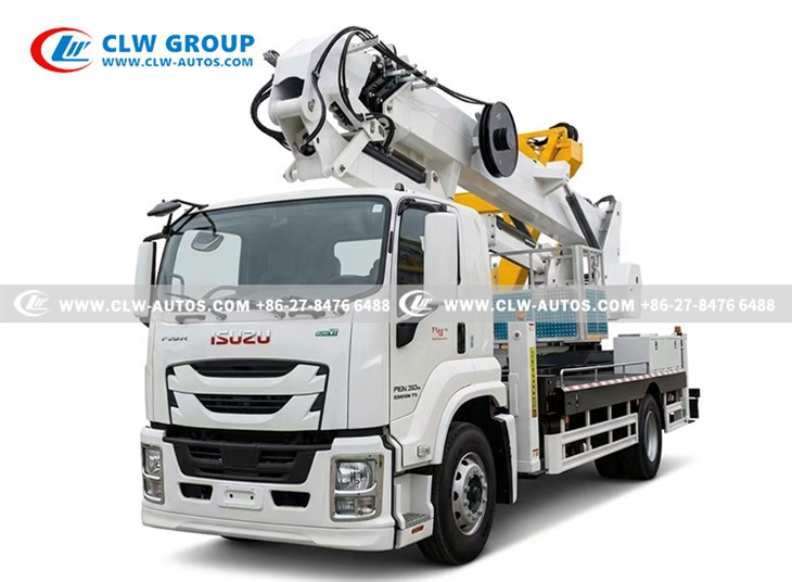 ISUZU 34m Knuckle Boom Bucket Truck