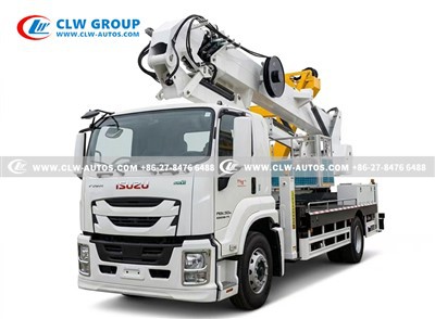 ISUZU 34m Knuckle Boom Bucket Truck