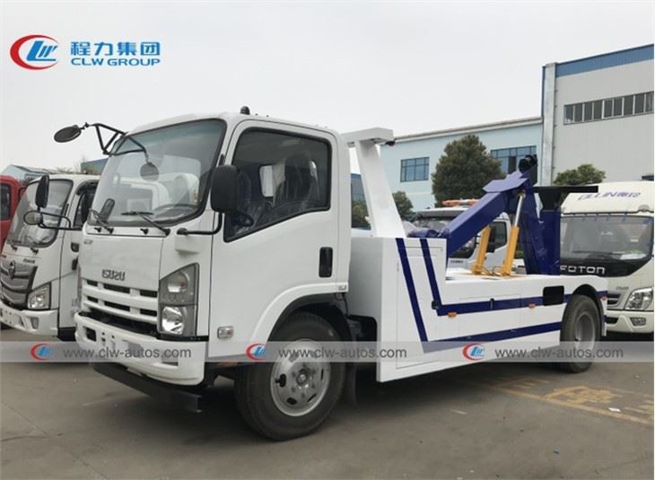 ISUZU 3Tons Road Rescue Wrecker Towing Truck