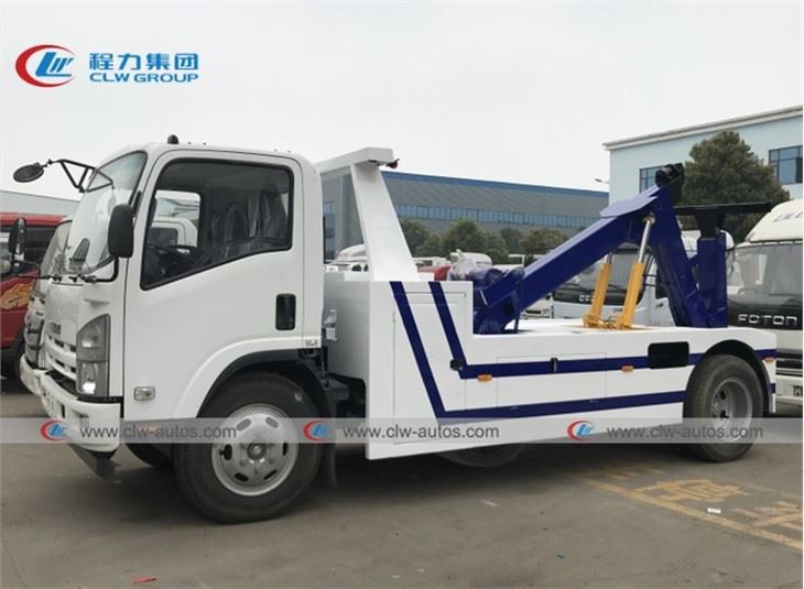 ISUZU 3Tons Road Rescue Wrecker Towing Truck