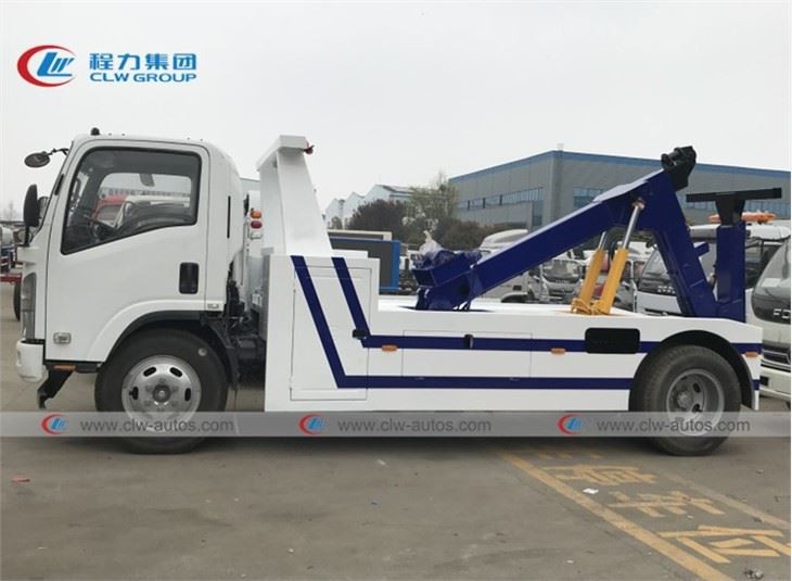 ISUZU 3Tons Road Rescue Wrecker Towing Truck
