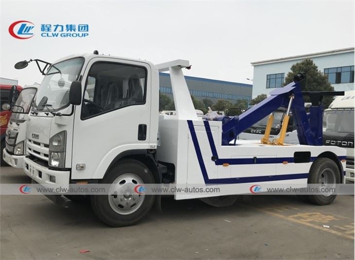 ISUZU 3Tons Road Rescue Wrecker Towing Truck