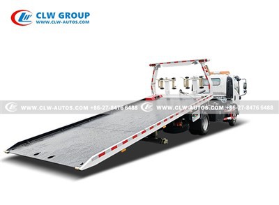 4. ISUZU 4tons flatbed tow truck