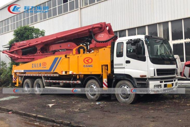 ISUZU 46m 47m Concrete Pump Truck