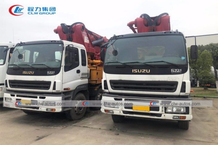 ISUZU 46m 47m Concrete Pump Truck