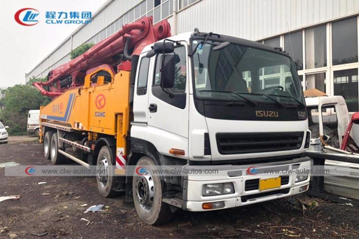 ISUZU 46m 47m Concrete Pump Truck