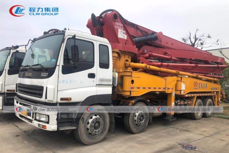 ISUZU 46m 47m Concrete Pump Truck