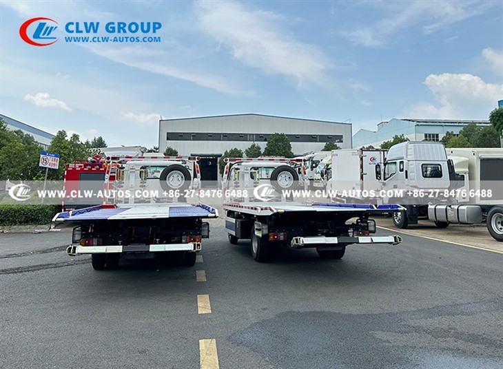 ISUZU 4Tons Rollback Flatbed Tow Truck