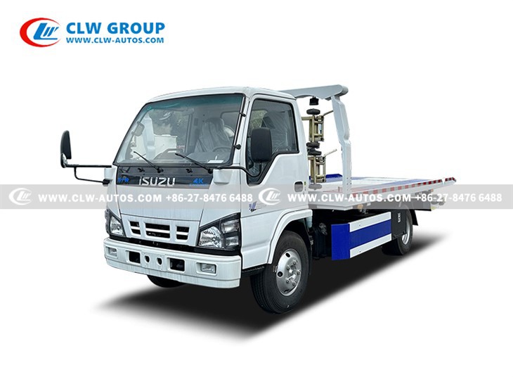 ISUZU 4Tons Rollback Flatbed Tow Truck