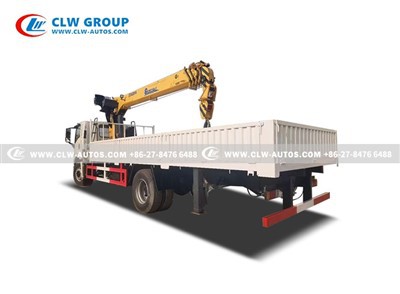 ISUZU 4X 10 tons Straight Boom Crane (7)