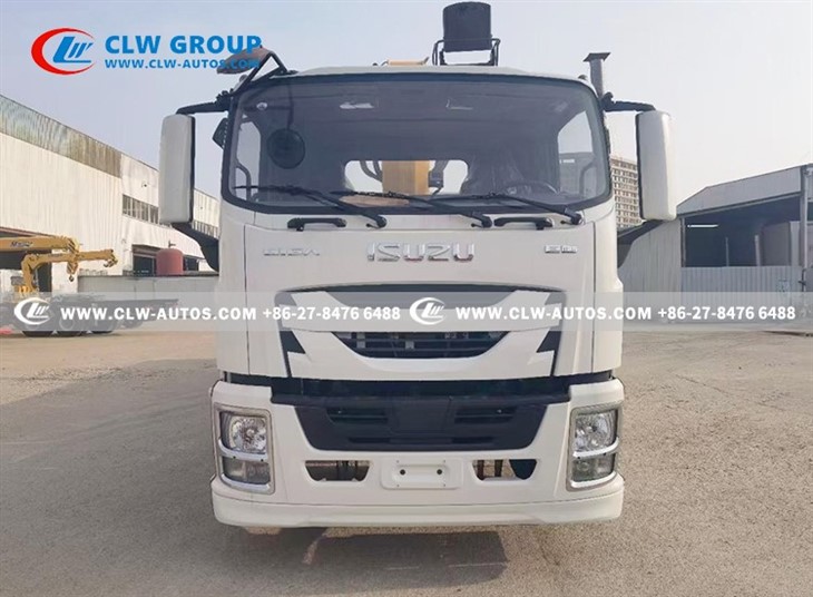 ISUZU 4X 10 Tons Straight Boom Crane Truck