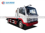 ISUZU 4x2 130HP 5 Tons Flat Bed Tow Truck for Accident Car Carrier
