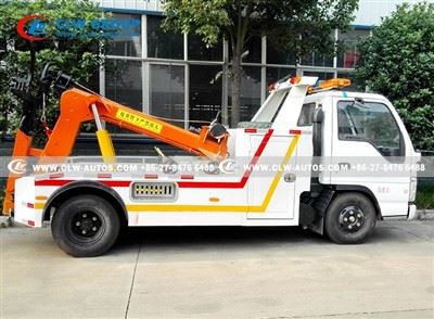 ISUZU 4x2 Small 2Tons Road Wrecker Towing Truck