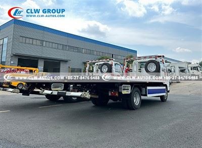 ISUZU 4Tons Rollback Flatbed Tow Truck