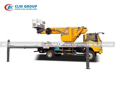 ISUZU 4X4 38Meters Telescopic Boom Lift Truck