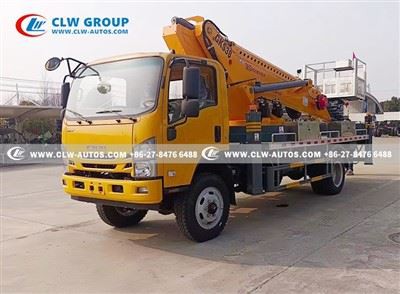ISUZU 4X4 38Meters Telescopic Boom Lift Truck