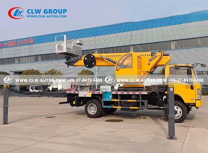 ISUZU 4X4 38Meters Telescopic Boom Lift Truck