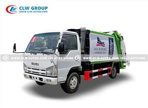 ISUZU 5 CBM Garbage Compactor Truck Waste Disposal Truck