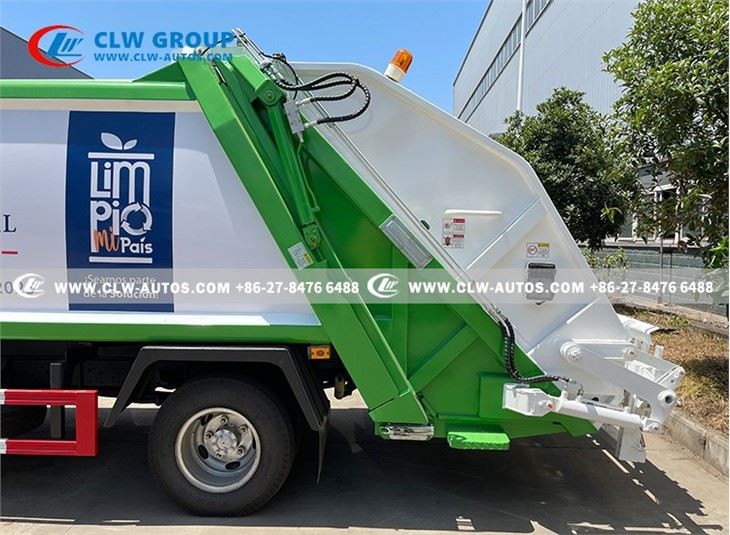 ISUZU 5 CBM Garbage Compactor Truck Waste Disposal Truck