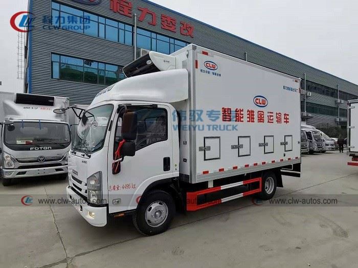 Isuzu 5 Tons Intelligent Live Chick Delivery Van Truck