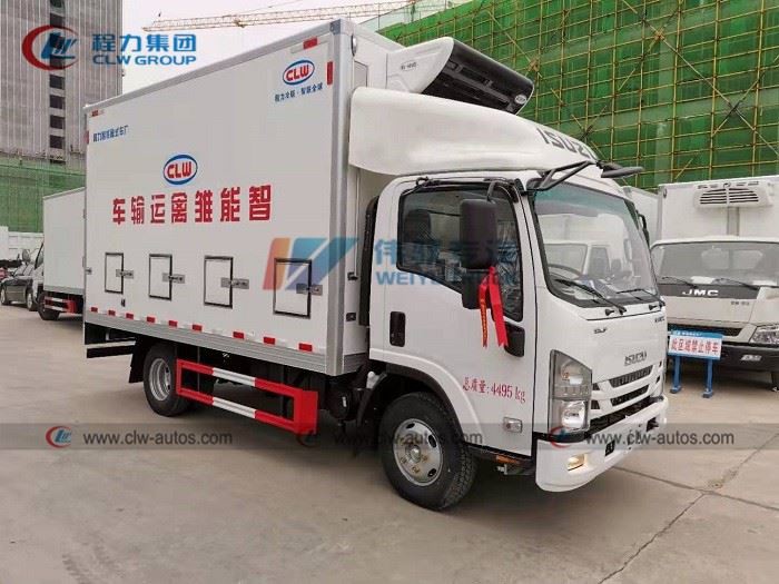 Isuzu 5 Tons Intelligent Live Chick Delivery Van Truck