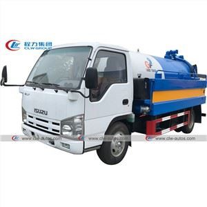 ISUZU 5000L Sewage Vacuum Pumper Truck