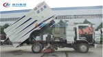 Isuzu 5cbm Dust Vacuum Suction Truck