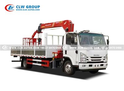 2.ISUZU 5Ton Crane Truck