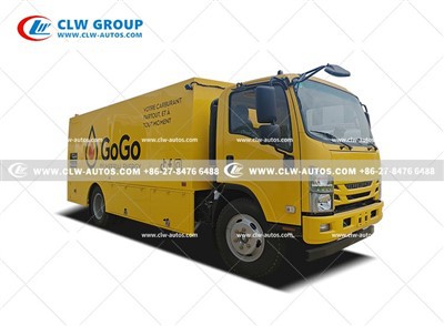 ISUZU 6000Liter CAFU Fuel Refueling Truck factory