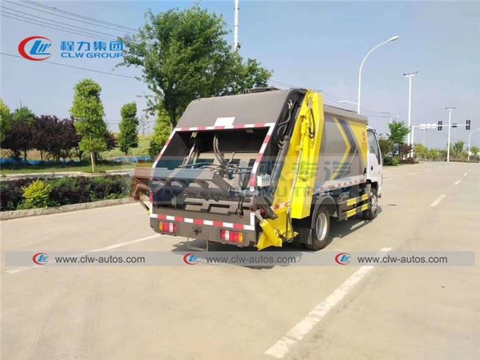 ISUZU 600P 120HP 5tons Compressed Garbage Truck