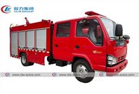 ISUZU 600P 3tons Water Tank Fire Fighting Truck