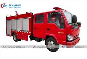 ISUZU 600P 3tons Water Tank Fire Fighting Truck
