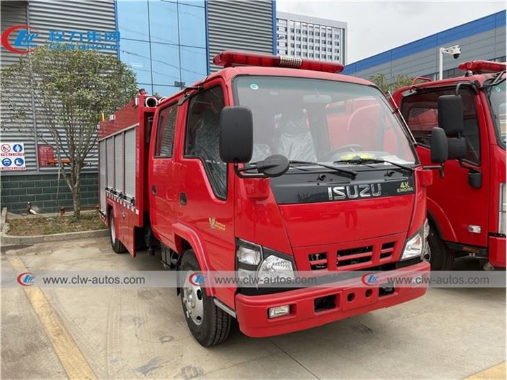 ISUZU 600P 3tons Water Tank Fire Fighting Truck