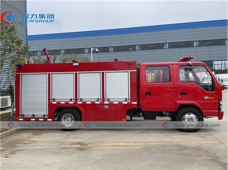 ISUZU 600P 3tons Water Tank Fire Fighting Truck