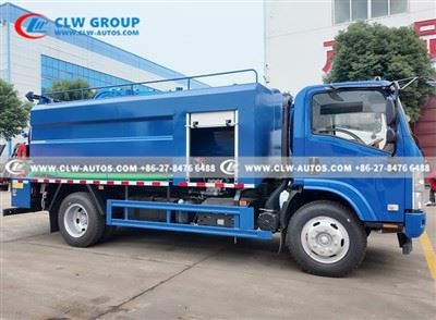 ISUZU 6000L Sludge Removal Truck best