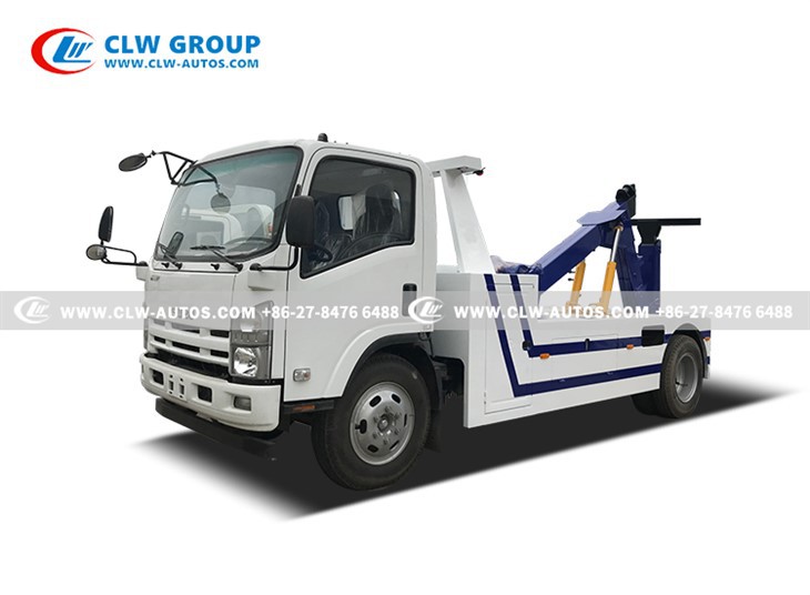 ISUZU 6Tons Integrated Wheel-lift Road Wrecker Tow Truck