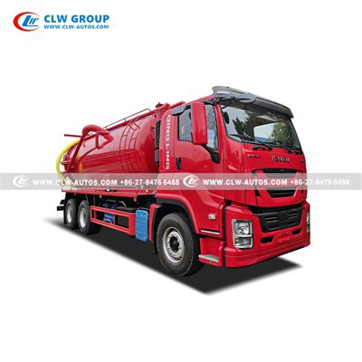 ISUZU 6X4 Sewer Vacuum Truck