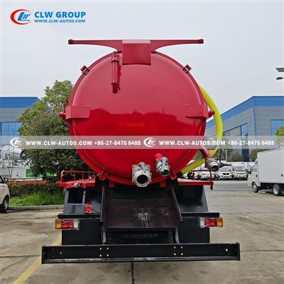 ISUZU 6X4 Sewer Vacuum Truck price
