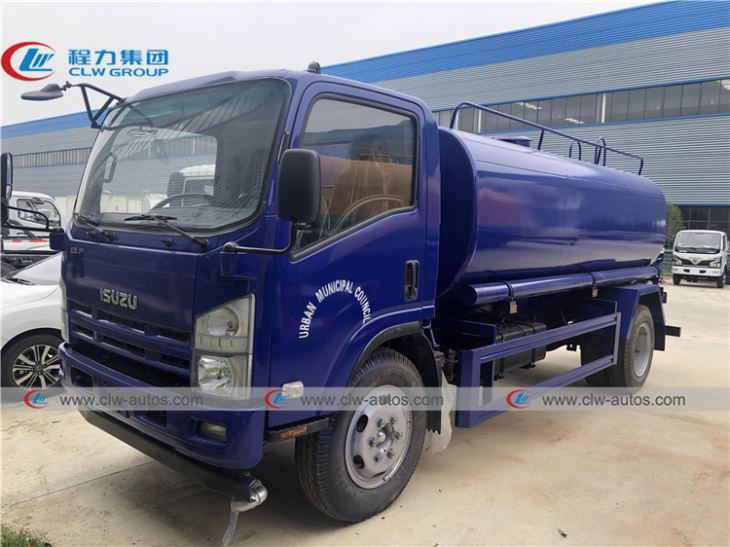 ISUZU 8000Liters 8Tons Water Bowser Truck