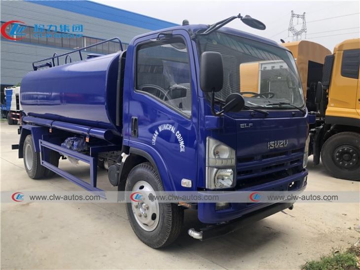 ISUZU 8000Liters 8Tons Water Bowser Truck