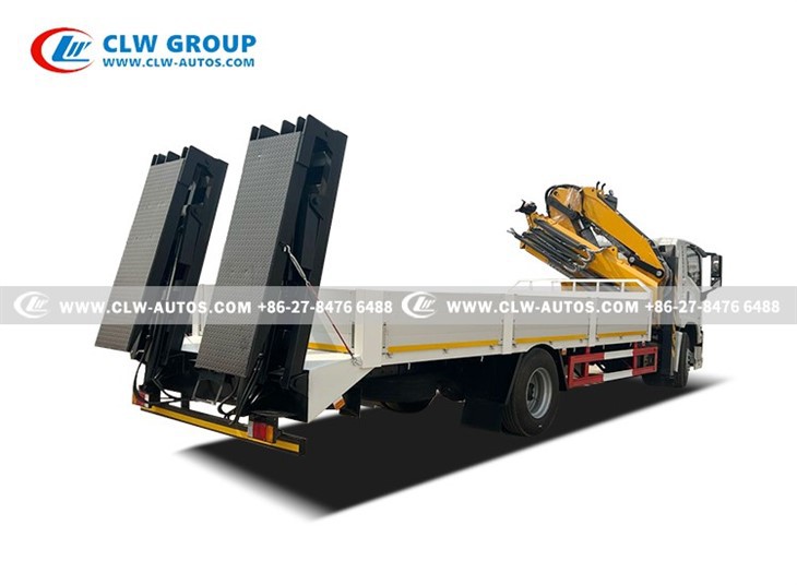 Isuzu 8Ton Crane Truck For Russia
