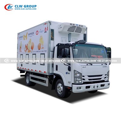 ISUZU Climate-controlled Chick Van factory