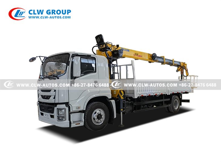 ISUZU Crane Truck With Drilling Rig